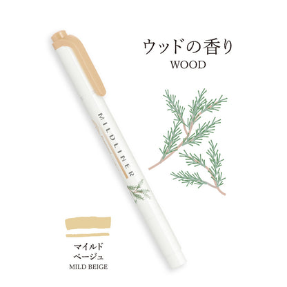P-375 | ZEBRA MildLiner 淡色系雙頭螢光筆 香氛系列 (限量版)