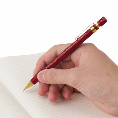 P-384 | STAEDTLER HEXAGONAL 0.5mm 六角金屬鉛芯筆 V.3 紅金限量版