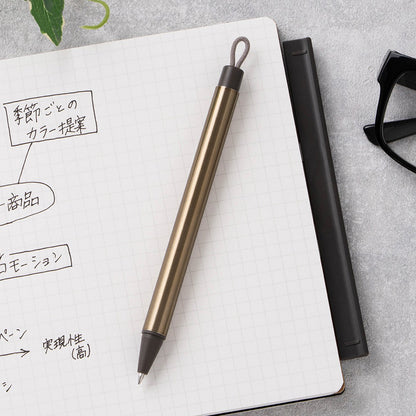 P-385 | ZEBRA pitan 中性筆 0.5mm 金色限量版