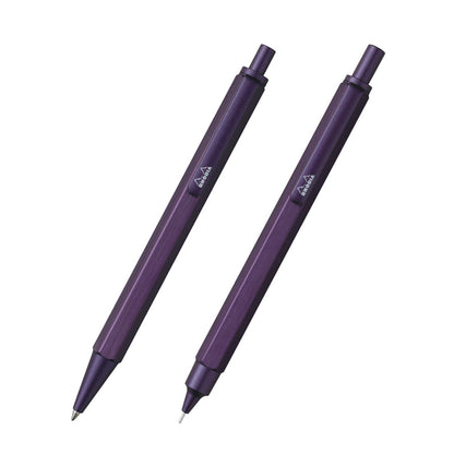 P-386 | RHODIA ScRipt 原子筆 / 鉛芯筆 限定版 (茄紫色)