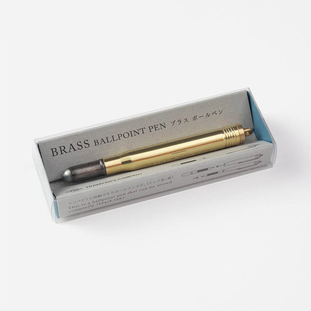 P-398 | TRAVELER'S COMPANY BRASS PRODUCTS 黃銅原子筆