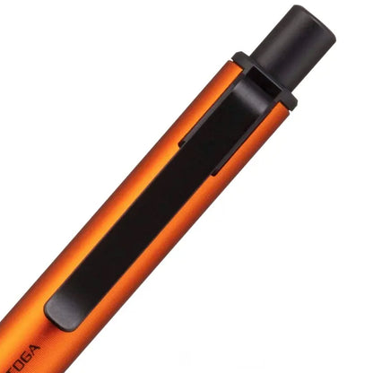 P-412 | UNI KURU TOGA METAL 金屬旋轉鉛芯筆 0.5mm 限定版 (暮光橘)