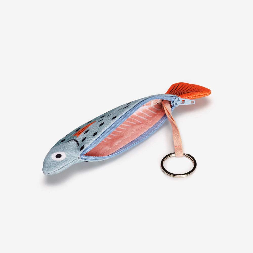 S-113 | DON FISHER 細鱗鱚錢包 / 鎖匙包 (藍色)