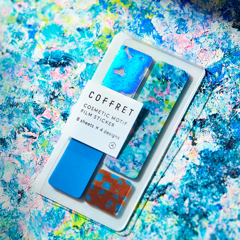 S-132 | HITOTOKI COFFRET Bar 薄膜貼紙 (藍色)