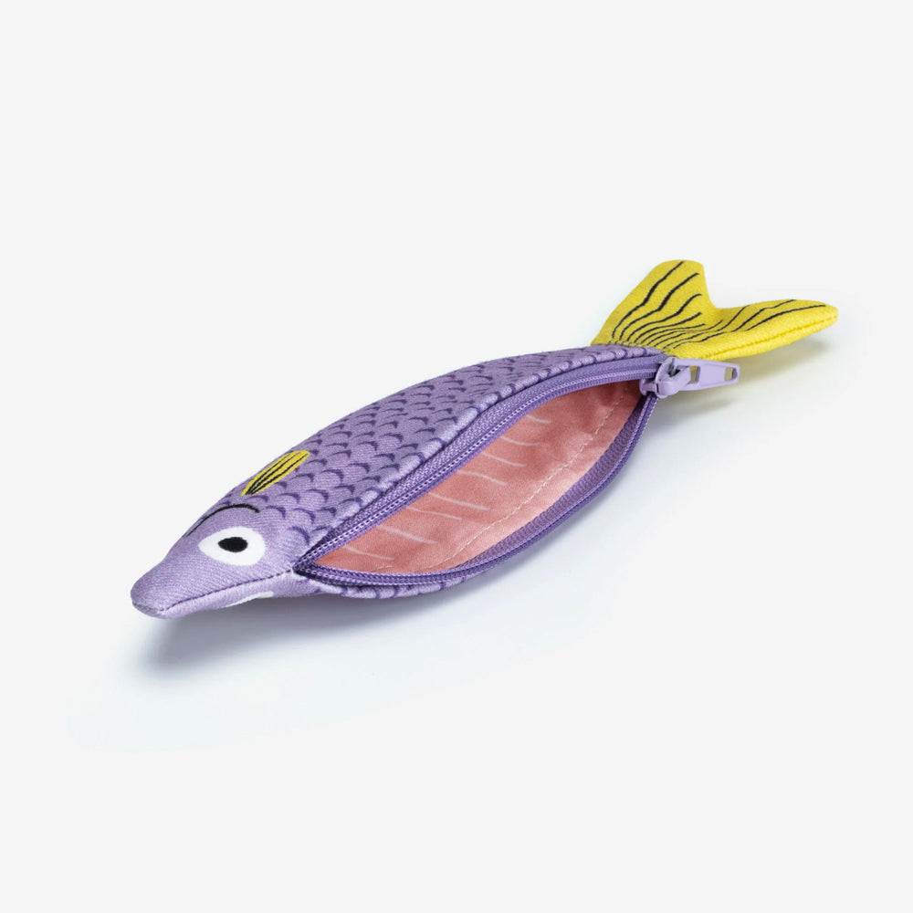 S-167 | DON FISHER 紅蓮燈魚錢包 (丁香紫色)