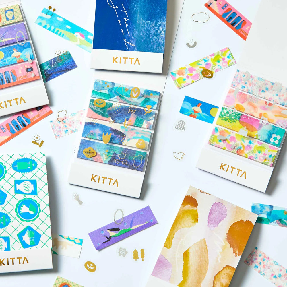 S-366 | KITTA 隨身手帳貼 (散步)