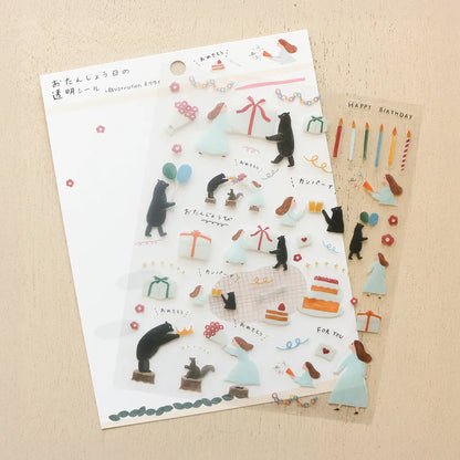 S-374 | 表現社 x Necktie A5 透明貼紙
