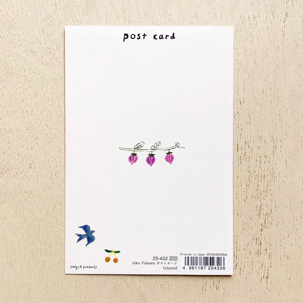 S-378 | 表現社 x 布川愛子 燙金明信片 (charm)
