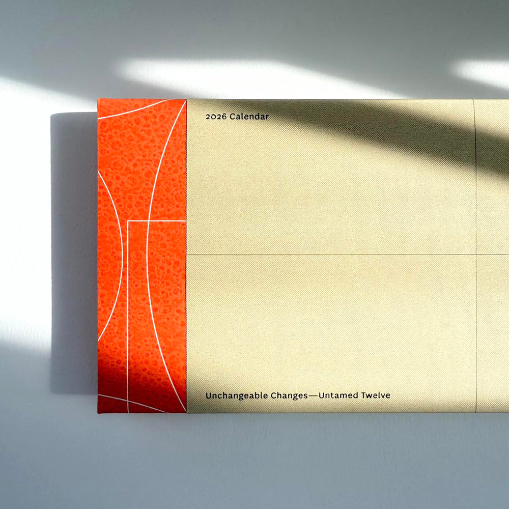S-473 | PAPERMOMENTS 2026 Calendar: Unchangeable Changes - Untamed Twelve 月曆