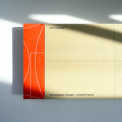 S-473 | PAPERMOMENTS 2026 Calendar: Unchangeable Changes - Untamed Twelve 月曆