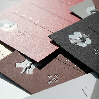 S-473 | PAPERMOMENTS 2026 Calendar: Unchangeable Changes - Untamed Twelve 月曆