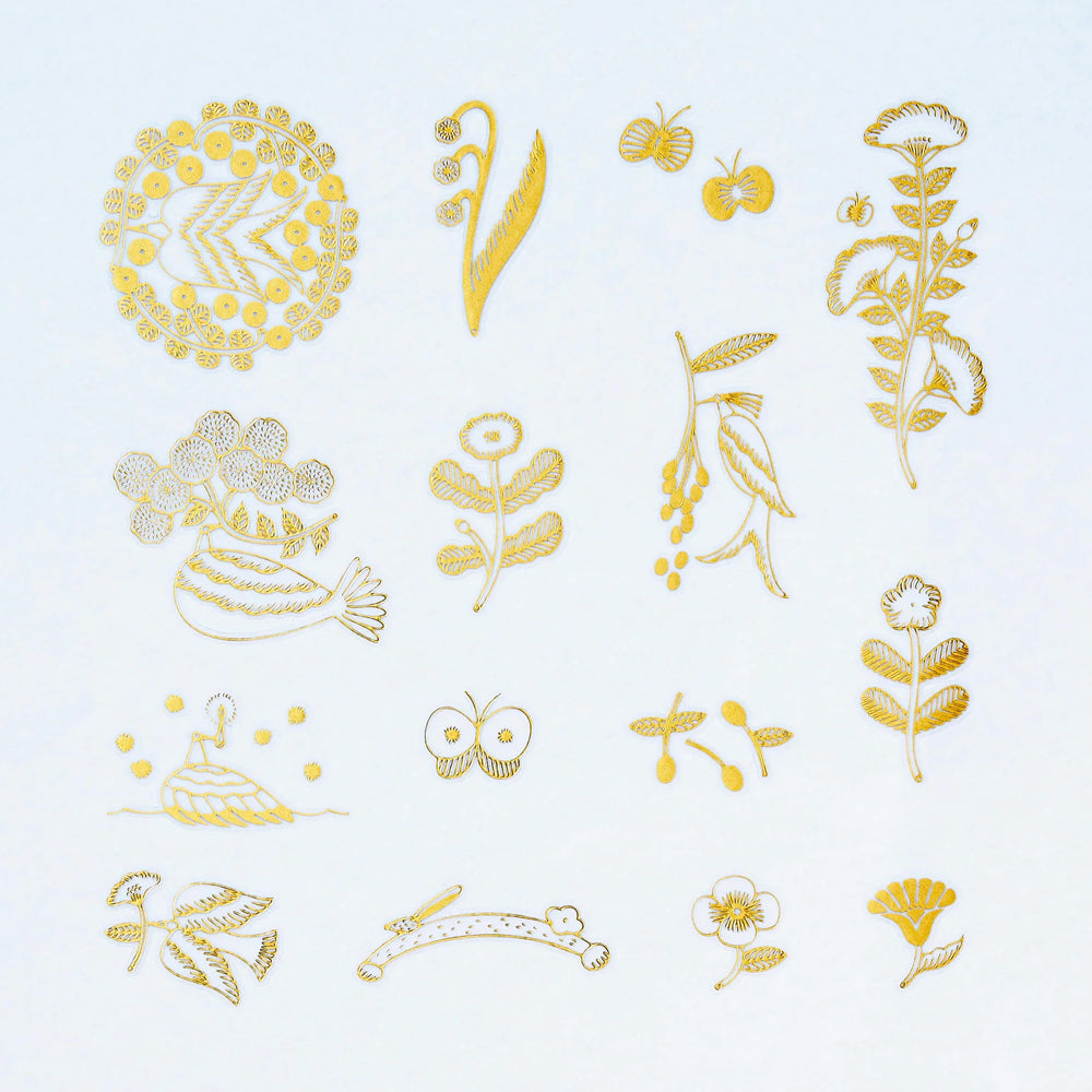 S-491 | KITTA FLAKE 隨身移印貼 (閃耀)