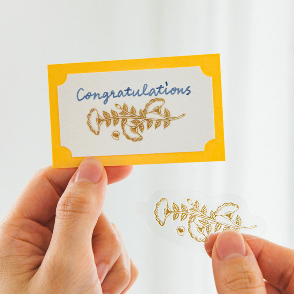 S-491 | KITTA FLAKE 隨身移印貼 (閃耀)