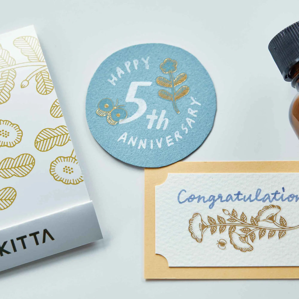 S-491 | KITTA FLAKE 隨身移印貼 (閃耀)