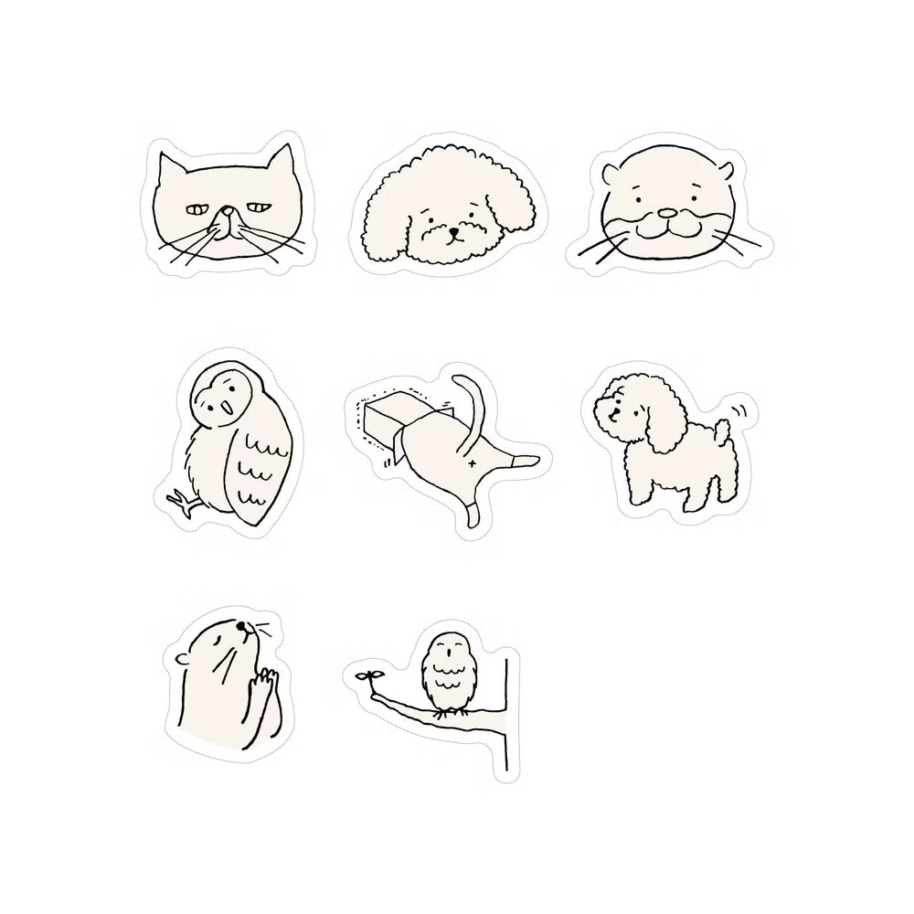 S-499 | EL COMMUN DECO FLAKE STICKER 和紙貼紙