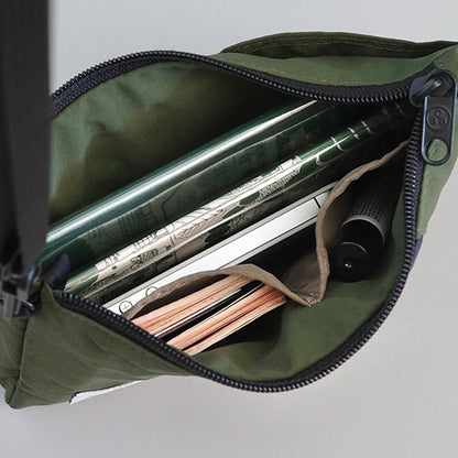 S-501 | CIRCUS BOY BAND TRIP pocket 斜揹包 (Forest)