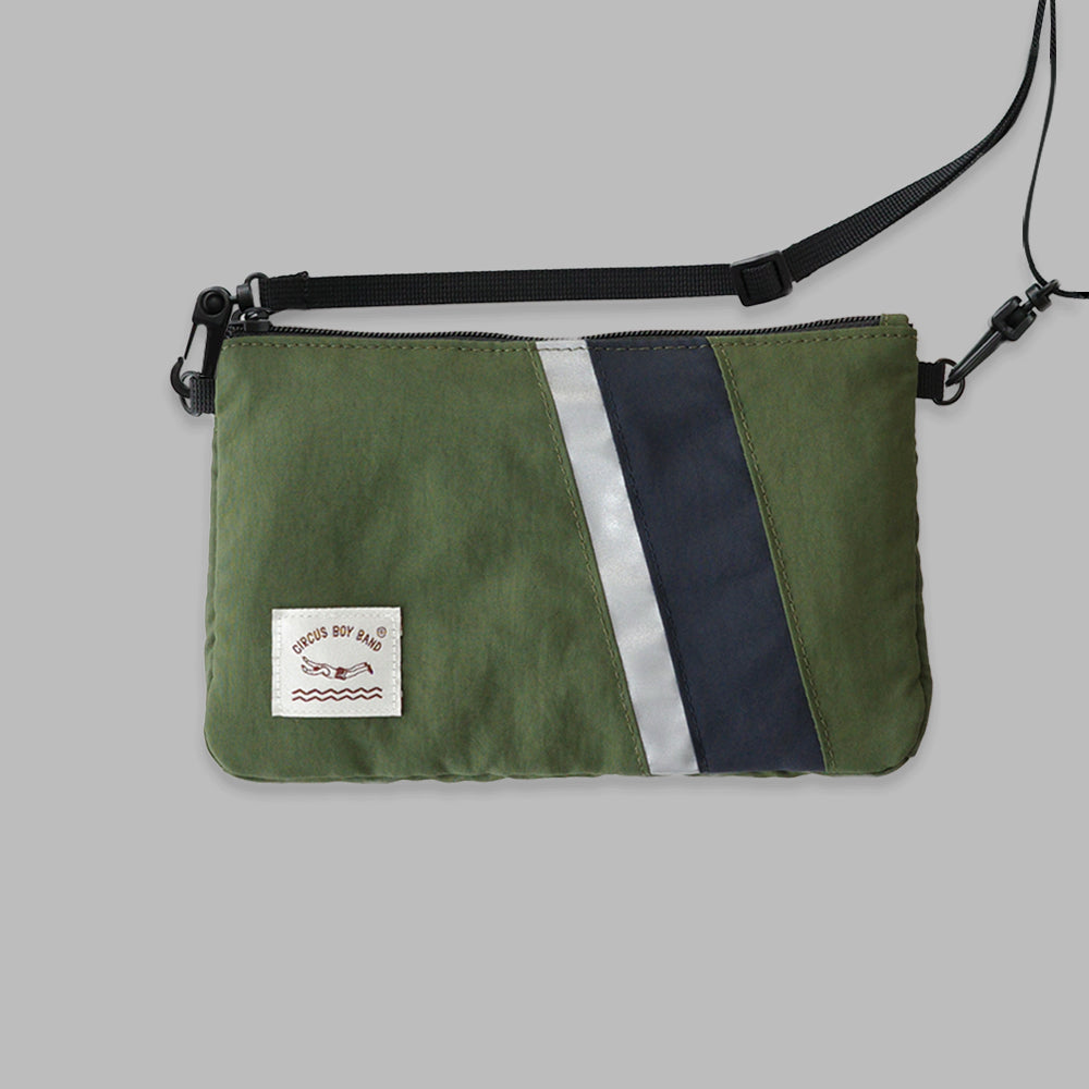 S-501 | CIRCUS BOY BAND TRIP pocket 斜揹包 (Forest)
