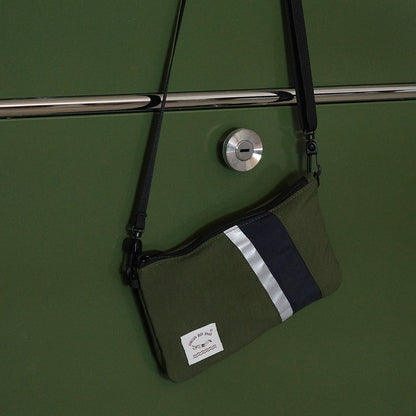 S-501 | CIRCUS BOY BAND TRIP pocket 斜揹包 (Forest)
