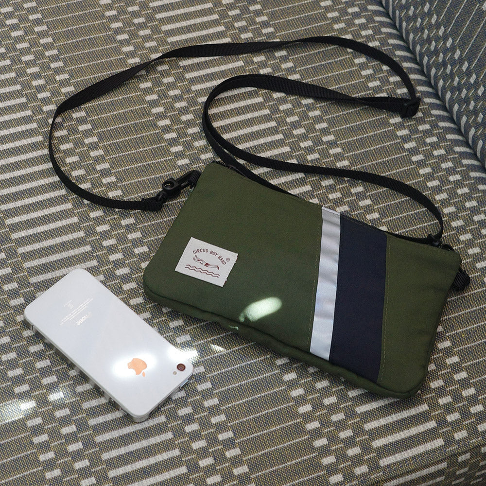 S-501 | CIRCUS BOY BAND TRIP pocket 斜揹包 (Forest)