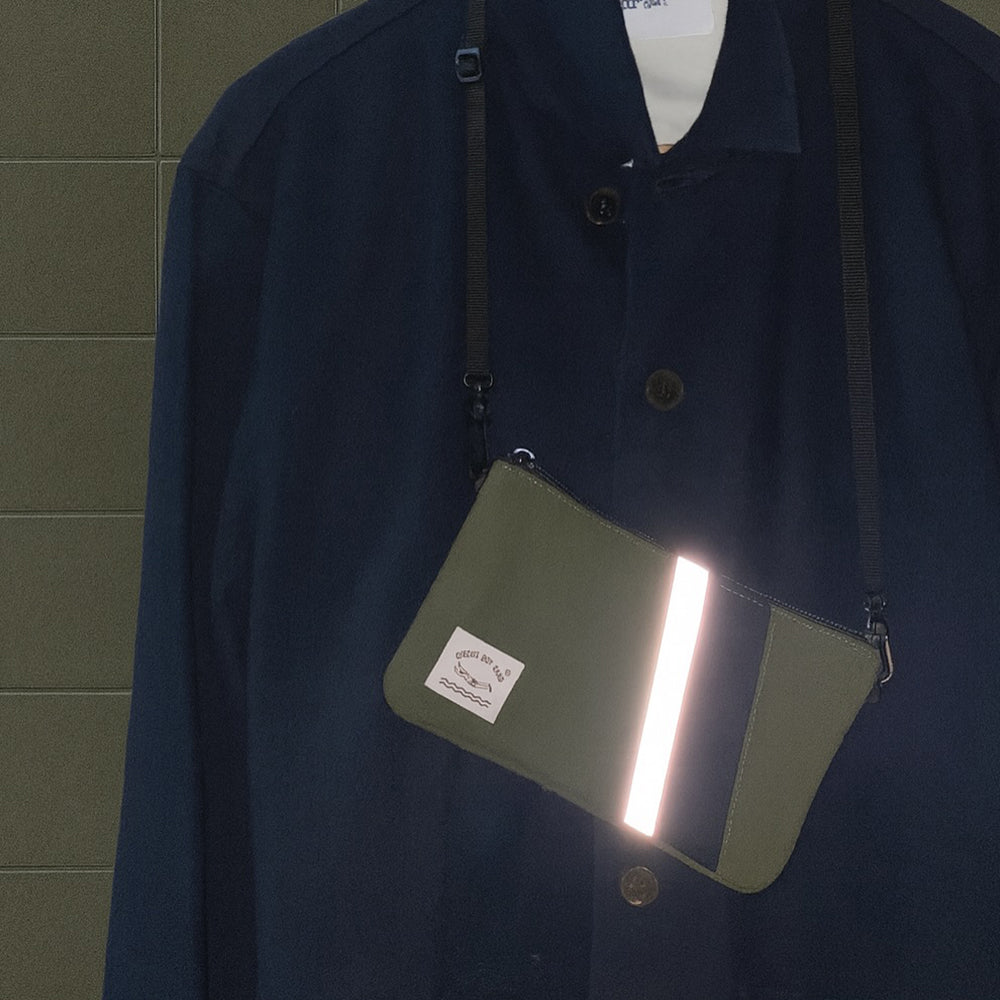 S-501 | CIRCUS BOY BAND TRIP pocket 斜揹包 (Forest)