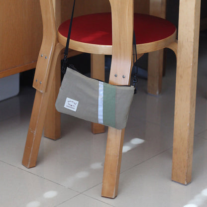 S-503 | CIRCUS BOY BAND TRIP pocket 斜揹包 (Oat green)