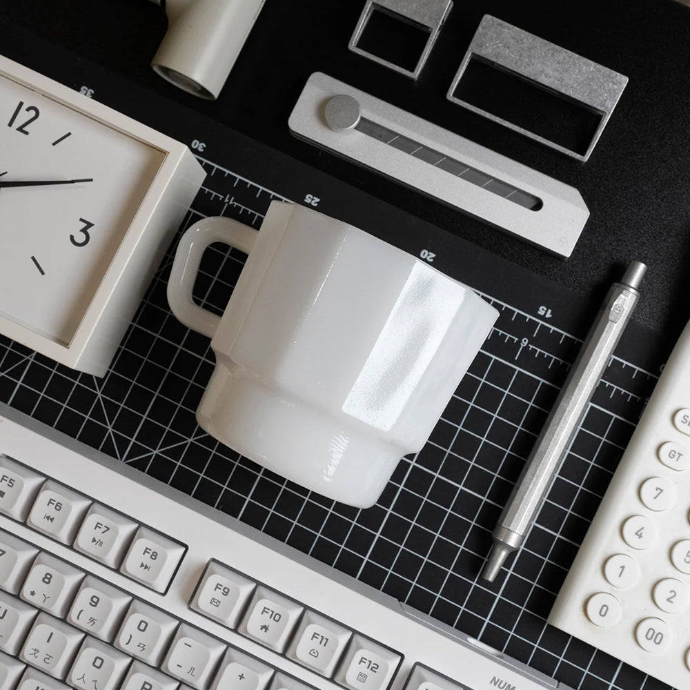 S-519 | HMM W Glass 手工玻璃杯 300ml (奶白限定)