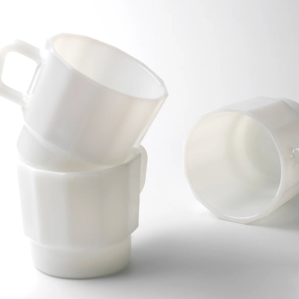 S-519 | HMM W Glass 手工玻璃杯 300ml (奶白限定)