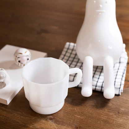 S-519 | HMM W Glass 手工玻璃杯 300ml (奶白限定)