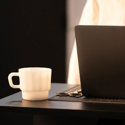 S-519 | HMM W Glass 手工玻璃杯 300ml (奶白限定)