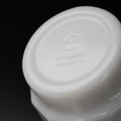 S-519 | HMM W Glass 手工玻璃杯 300ml (奶白限定)