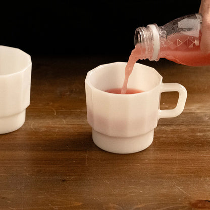 S-519 | HMM W Glass 手工玻璃杯 300ml (奶白限定)