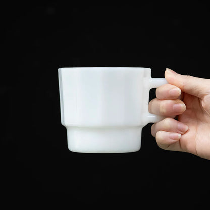 S-519 | HMM W Glass 手工玻璃杯 300ml (奶白限定)