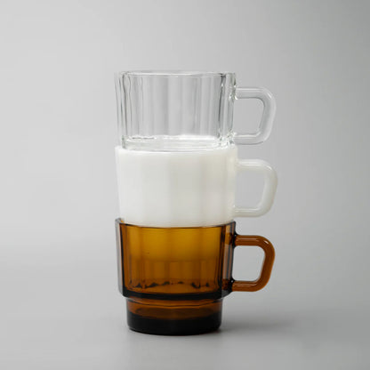 S-519 | HMM W Glass 手工玻璃杯 300ml (奶白限定)