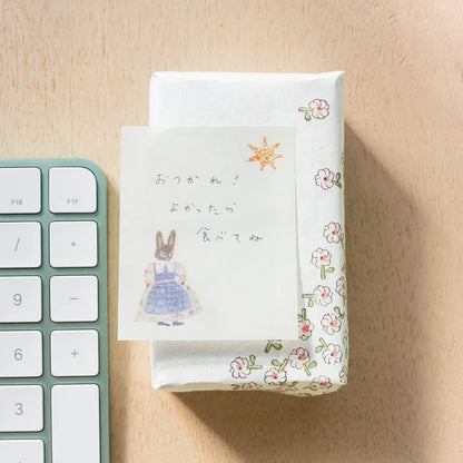 T-622 | 表現社 x 布川愛子 便利貼 (Rabbit garden)