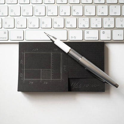 T-771 | CRAFT DESIGN TECHNOLOGY 黑色便利貼組 (S/L)