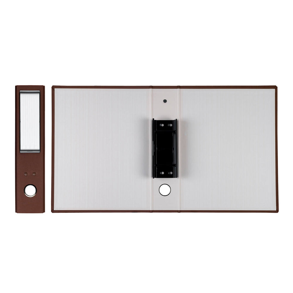 T-773 | CRAFT DESIGN TECHNOLOGY 雙孔文件夾 (深啡)