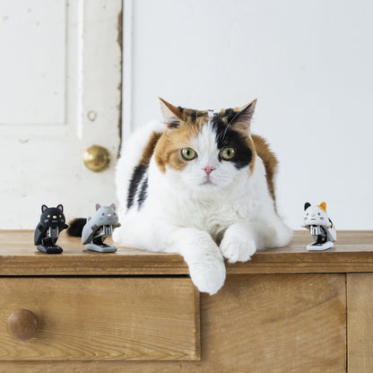 T-799 | MAX HD-10NX 貓咪系列 限量版矽膠訂書機 (黑貓)