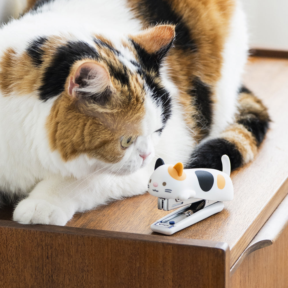 T-799 | MAX HD-10NX 貓咪系列 限量版矽膠訂書機 (黑貓)