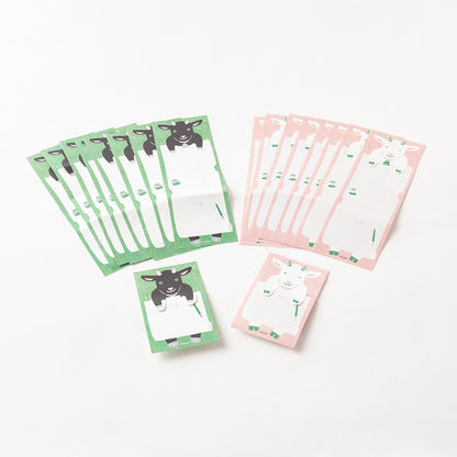 T-851 | MIDORI 動物摺疊便條紙