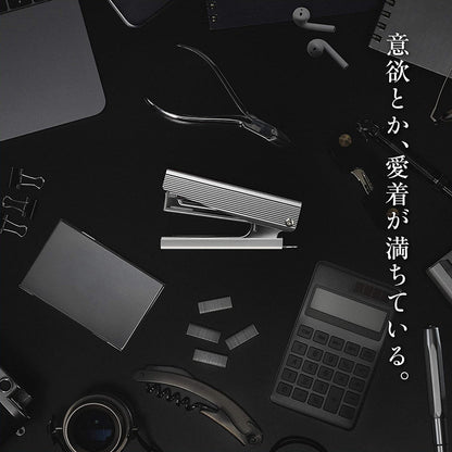 T-98 | MAX HD-10X/AL 全金屬釘書機 (黑/銀/紅)