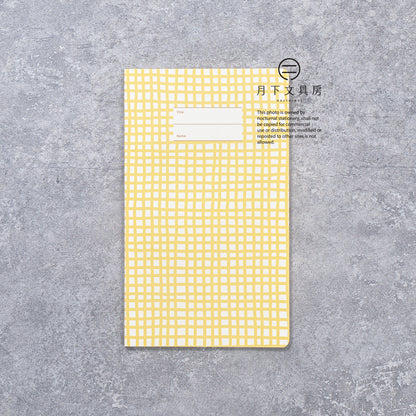 B-264 | CIRCUS BOY BAND Note 線裝筆記本 (linnen Yellow)