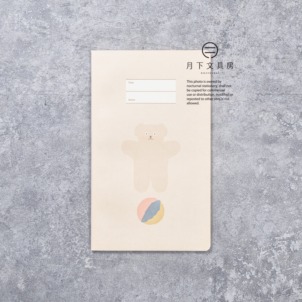 B-266 | CIRCUS BOY BAND Note 線裝筆記本 (Bear hug)