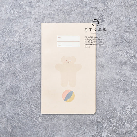 B-266 | CIRCUS BOY BAND Note 線裝筆記本 (Bear hug)