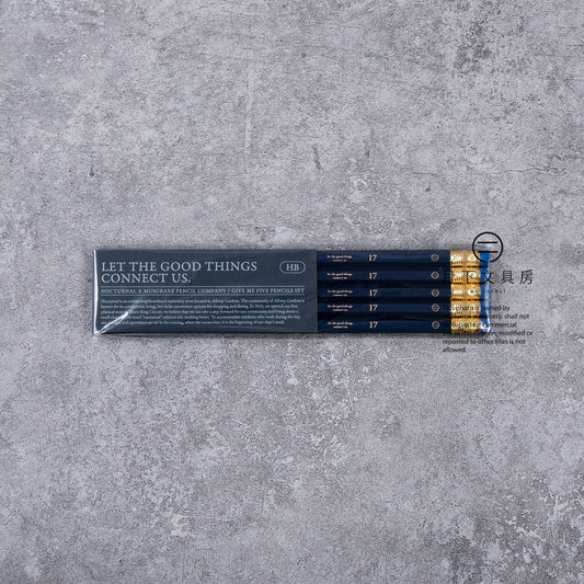 N-002 | 月下文具房 x MUSGRAVE PENCIL COMPANY / GIVE ME FIVE PENCILS SET (5支裝)