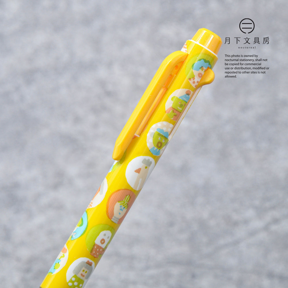 P-133 | AIUEO x PENTEL i+ 3色多功能筆 (Marumado)