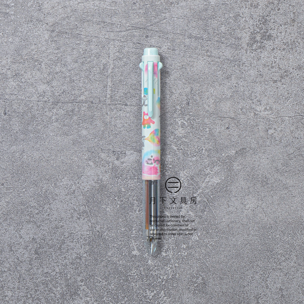 P-134 | AIUEO x PENTEL i+ 5色多功能筆 (CHIBI肥皂泡)
