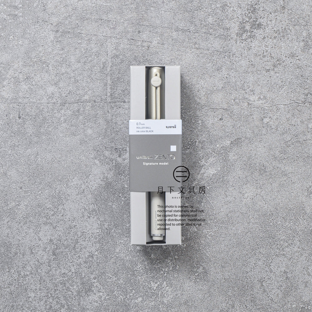 P-395 | UNI uniball ZENTO Signature Model 水性原子筆 0.7mm