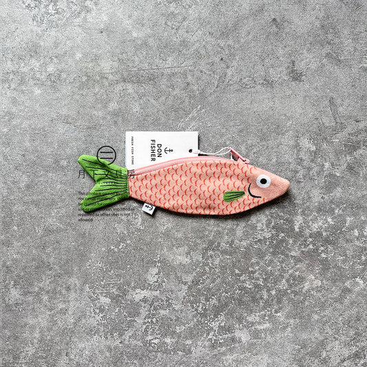 S-168 | DON FISHER 紅蓮燈魚錢包 (粉紅色)