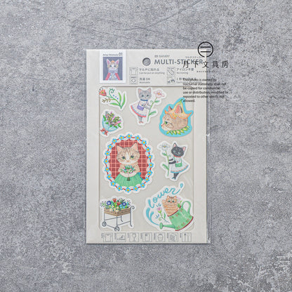S-454 | SANBY MULTI-STICKER 多功能貼紙 (霜田有沙)