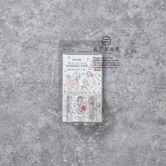 S-380 | BANDE 紙膠帶貼紙 (悠閒女孩的日常)
